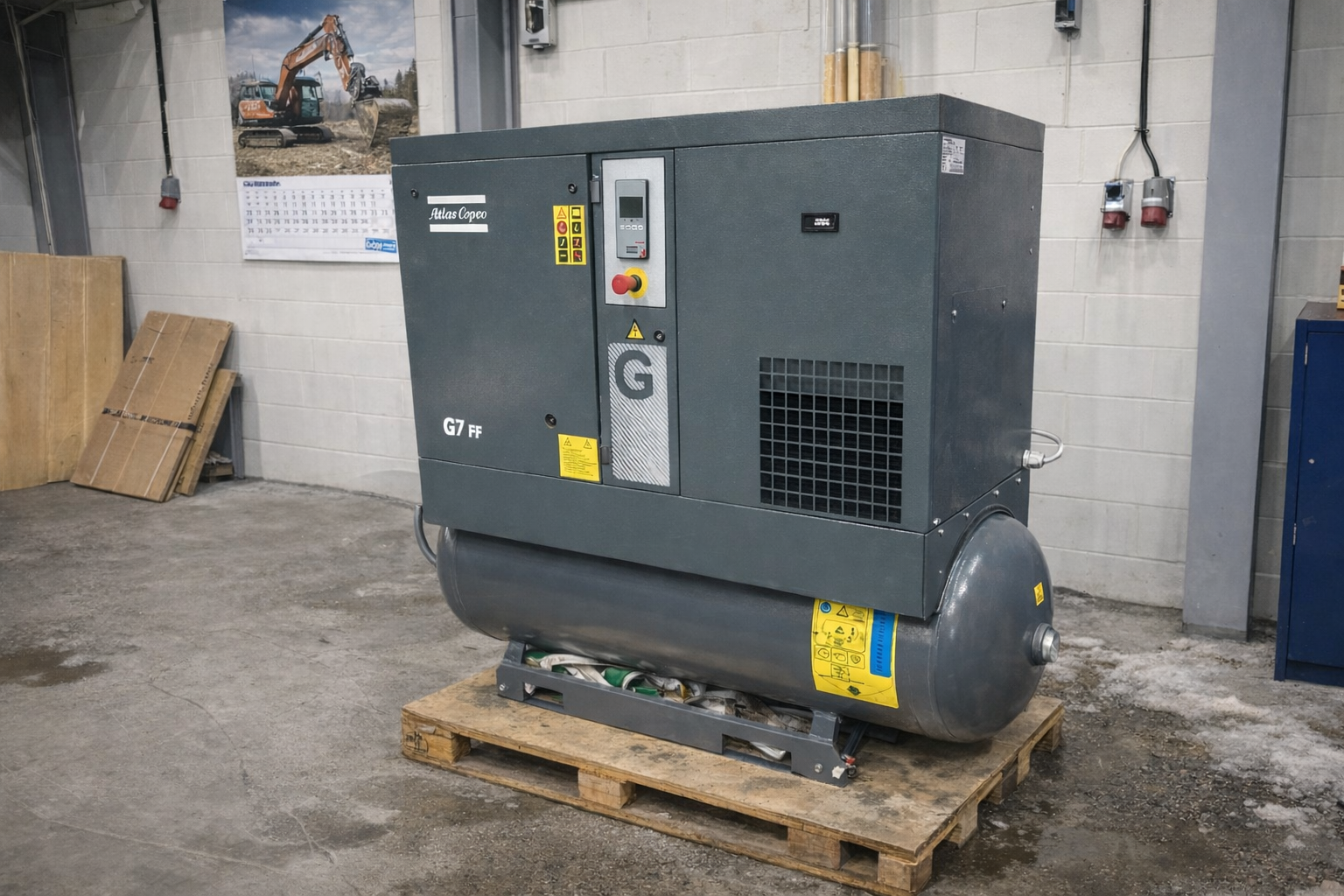 Atlas Copco G7 FF ruuvikompressorI